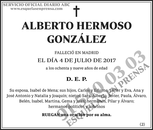 Alberto Hermoso González
